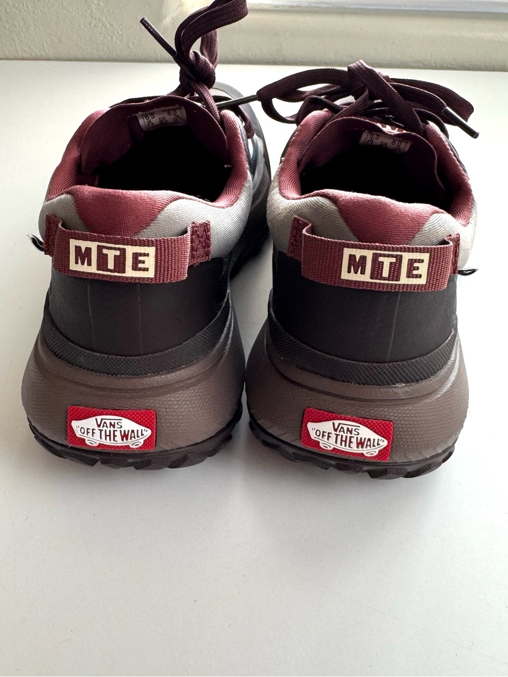 NEW Vans MTE Crosspath Outdoor Shoes Bitter Chocolate Brown Men’s 6.5 Women’s 8 - Picture 4 of 7